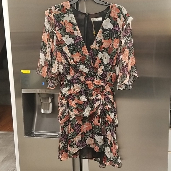 💕STEVIE MAY💕 Serendipity Mini Dress Dark Paradiso Small S NWT - Picture 14 of 17